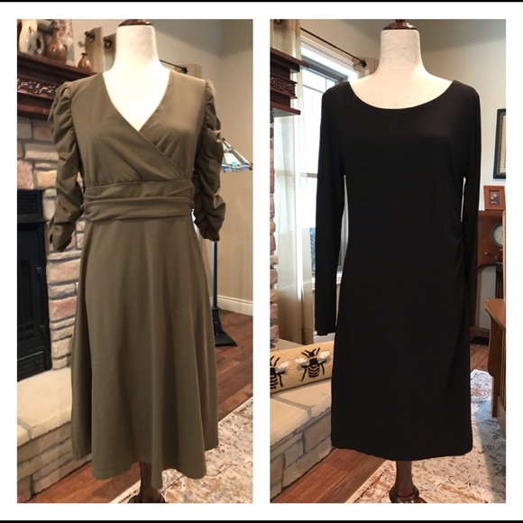 LOFT and Annika Dresses & Skirts - Two easy care career dresses